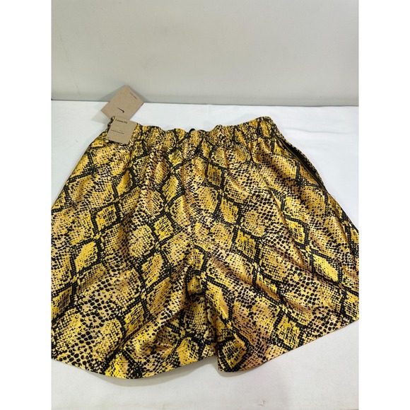 Nike Women's Rebel Fly Basketball Shorts Size Medium DH7348-709 New Gold Black - Picture 5 of 5